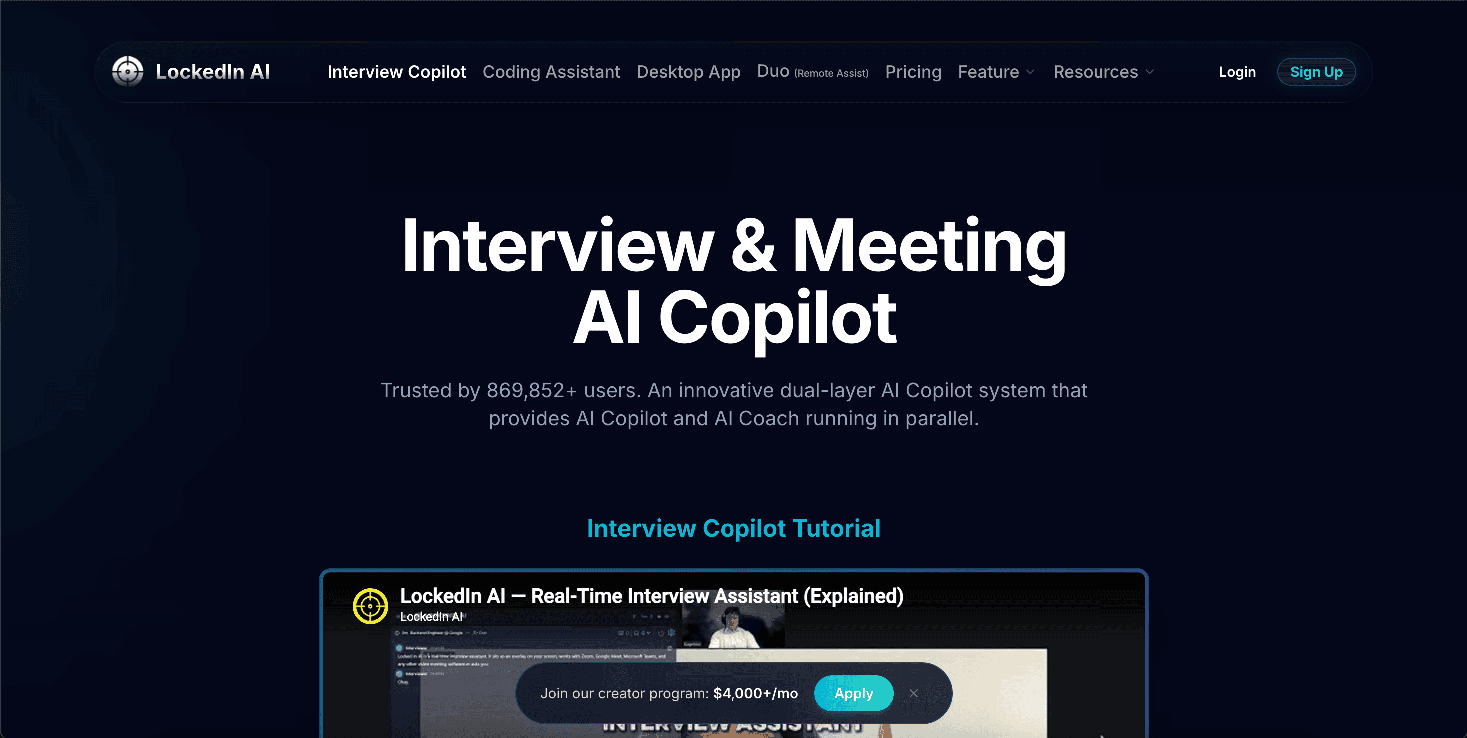 LockedIn AI alternative