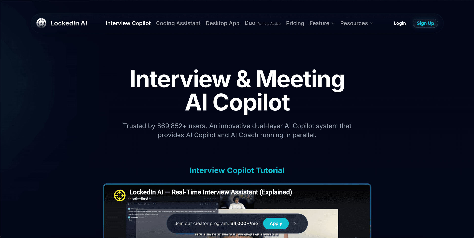 LockedIn AI alternative
